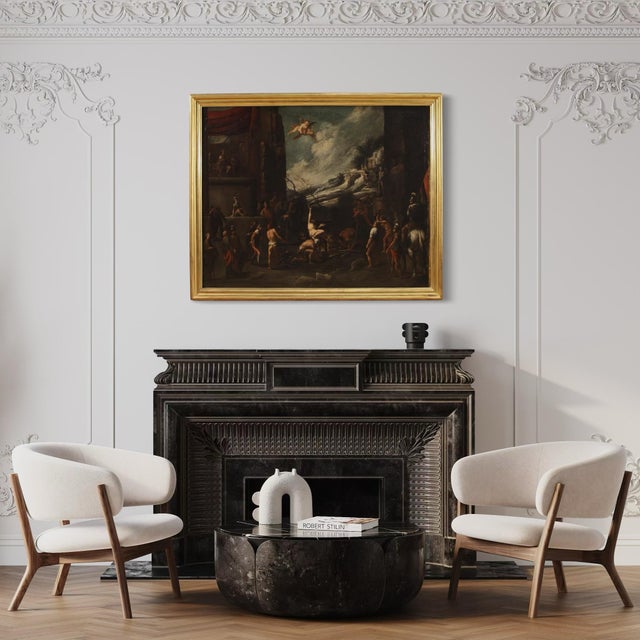 Martyrdom of Saint Lawrence, 1630, Oil on Canvas For Sale - Image 15 of 16