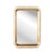The iridescent nature of the creamy cabebe shell creates a dazzling frame for this large wall mirror. Comes with metal...