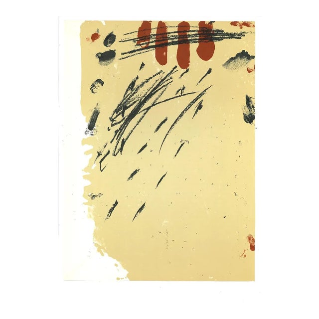 Antoni Tàpies, Composition, Lithograph, 1968 For Sale
