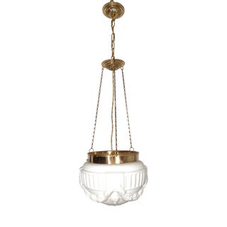 Art Nouveau Ceiling Lamp, Spain, 1930s For Sale