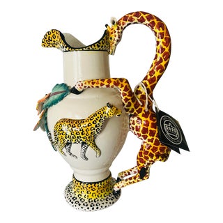 Nkosi Ceramic Art Pitcher For Sale