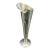 Signed Jean Goardère France Handmade 95% Pewter Calla Lily Vase For Sale