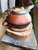 1991 Studio Art Wood Fired Pottery Lidded Bowl For Sale - Image 9 of 9