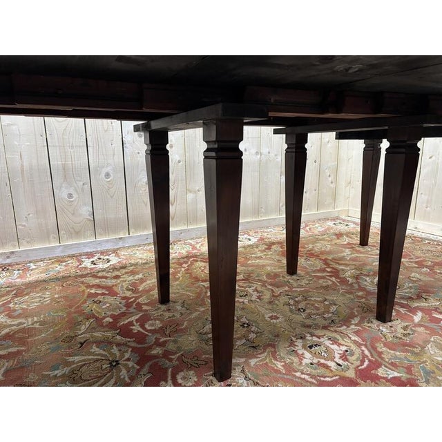 Vintage Table with Elongated For Sale - Image 12 of 13