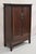 Antique Chinese Hardwood 2 Door Wardrobe Wedding Cabinet with 2 Small Interior Drawers. Circa Late 19th Century....