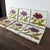 Cream Antique Art Nouveau Floral Ceramic Tiles, 1890s, Set of 6 For Sale - Image 8 of 13