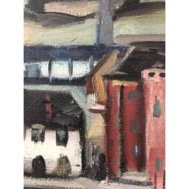 Lucien Schwob, Le Brassus, Vallée de Joux, 1930, Oil on Canvas, Framed For Sale - Image 8 of 12