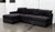 Modern Dark Velvet Upholstered Modular Sofa For Sale - Image 9 of 14