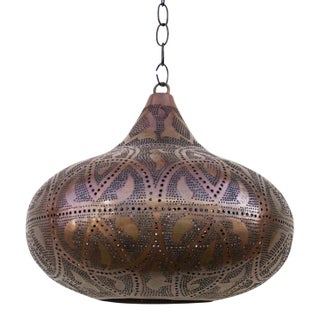 Diae Moorish Sphere Pendant Lantern For Sale