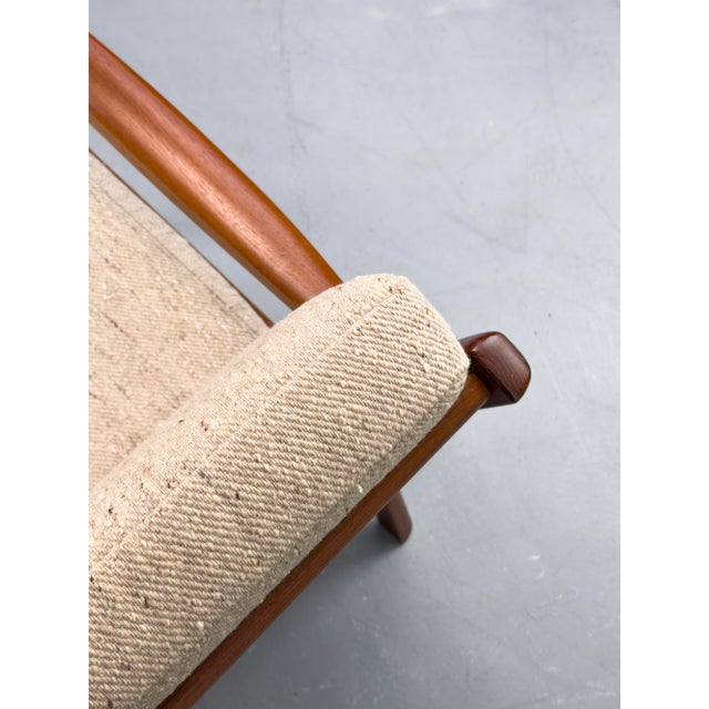 1970s Three-Seater Teak Senator Sofa by Ole Wanscher for Cado, 1975 For Sale - Image 5 of 15