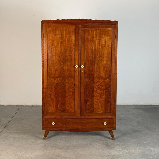 Oak Wardrobe from Italo Gamberini, 1940s For Sale - Image 3 of 18
