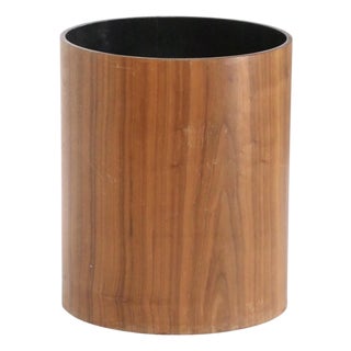 Mid 20th Century Cylindrical Waste Basket by McDonald Products Inc. For Sale
