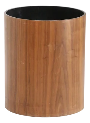 Mid 20th Century Cylindrical Waste Basket by McDonald Products Inc.