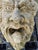 Baroque 20th Century Mask with Marble Keystone For Sale - Image 3 of 11