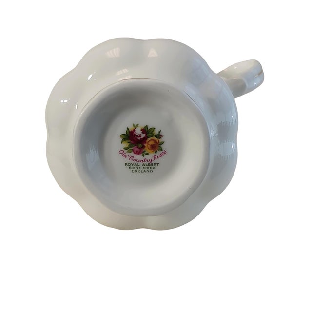 Early Royal Albert China Old Country Roses Creamer For Sale In Atlanta - Image 6 of 6