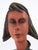 1950s Large Mid-Century Female Bust Head of Young Woman in Terracotta, Austria, 1950s For Sale - Image 5 of 18