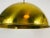 Metal Polished Brass Pendant Lamp by Florian Schulz, 1970s, Germany For Sale - Image 7 of 10