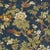 Sanderson Lophura Fabric in Navy For Sale