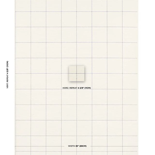 Zigzag stitched on a natural woven ground, Windowpane Embroidered Sisal is a unique take on a traditional grid. This...