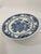 Vintage Mid 20th Century Blue and White Faience Delft Plate For Sale - Image 6 of 13