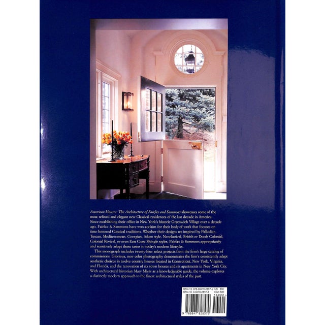 American "American Houses: The Architecture of Fairfax & Sammons" 2006 Miers, Mary For Sale - Image 3 of 12