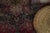 Textile 1970s Vintage Persian Handmade Wool 10x13 Red Area Rug For Sale - Image 7 of 13