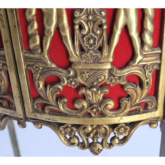 Art Deco Demi Lune Bronze Ornaments Mount Decorated Petit Console Table w/ Chair Mint For Sale - Image 3 of 18