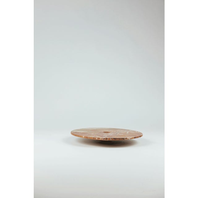 Timeless Perception _ Antique Jasper Candleholder by Gumdesign for La Casa Di Pietra For Sale - Image 4 of 4