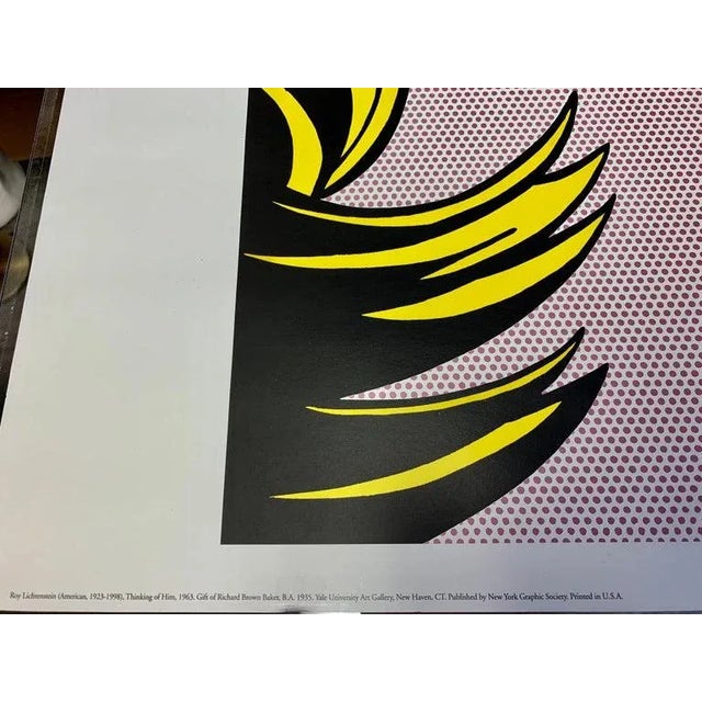 Modern Late 20th Century After Roy Lichtenstein "Thinking of Him" For Sale - Image 3 of 9