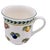 Late 20th Century Villeroy & Boch French Garden Fleurence Coffee Mug Set of 6 – Fruit Porcelain Cups Euc For Sale - Image 5 of 9