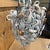 1990s Metal Bird Nest Chandelier For Sale - Image 10 of 11