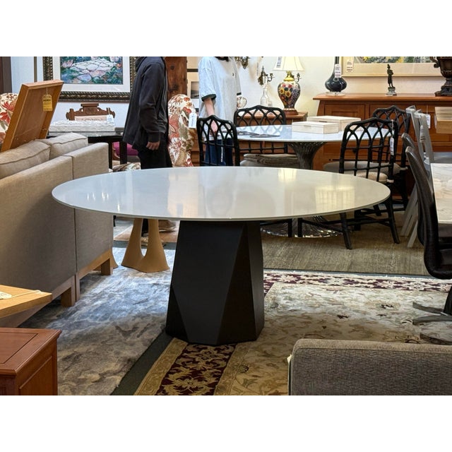Modern Gianluigi Landoni for Sovet Italia Deod Dining Table, 67 Inch For Sale - Image 3 of 18