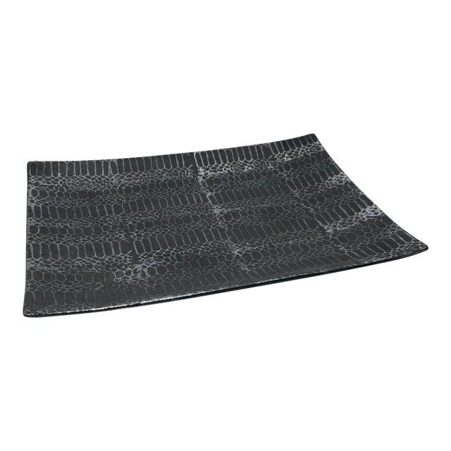 Python Embossed Decorative Tray For Sale