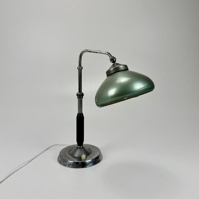 Vintage Italian Ministero Desk Lamp, 1940s For Sale - Image 9 of 9