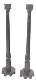 Example of Tiffany Studios Candlestick Holders and Votive Holders