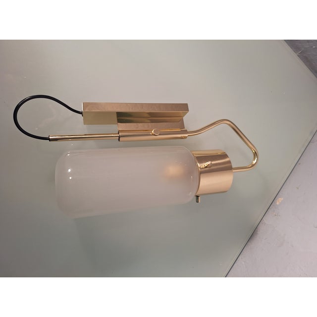 LP10 Bidone Wall Light in Brass by Luigi Caccia Dominioni for Azucena, 1990s For Sale - Image 10 of 10