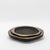 Bowl in Black Shagreen With Bronze Patina Brass Details by R&y Augousti For Sale - Image 9 of 11
