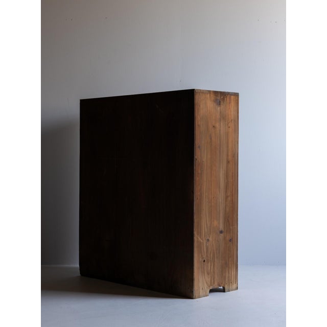 Japanese Antique Cabinet/ Wabisabi / Taishō–Shōwa Period (1910s–1940s) For Sale - Image 16 of 18