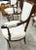 Pair of 1980s Empire/Louis XVI Fauteiuls Armchairs For Sale - Image 4 of 11