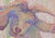 Paper Contemporary Pointilist Goat Pastel Drawing by Karen Druker For Sale - Image 7 of 11