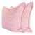 Pair of 22'' Indoor/Outdoor Coral Thibaut Pillows For Sale