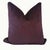 The color of royalty, these eggplant velvet sofa pillows exude elegant understatement. Pillow fronts and backs are the...