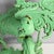 Italian Art Deco Plant Stands in Green Cast Iron, 1930s, Set of 2 For Sale - Image 10 of 18
