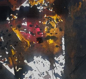 Christian Feltin, Alchemy, 2022, Acrylic and Watercolour