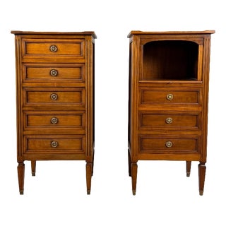 19th Century Louis XVI Chests of Drawers, Set of 2 For Sale