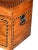 Brown Late 19th Century Dutch Colonial Inlaid Camphorwood Trunk/Chest on Stand For Sale - Image 8 of 13