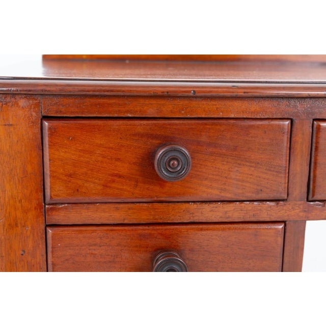Victorian Desk Mahogany Writing Table, 1860s For Sale - Image 6 of 9