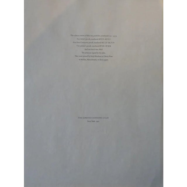 Sight and Sound - 1990s - Balthus - Xilograph - Contemporary 1997 For Sale - Image 4 of 6