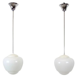 Mid-Century Pendant Lamp, Czechoslovakia, 1960s For Sale