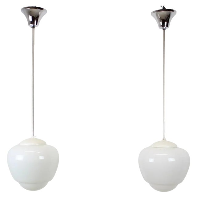 Mid-Century Pendant Lamp, Czechoslovakia, 1960s For Sale